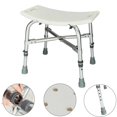 Extra Wide 6 Height Heavy Duty Bath Bench Shower Tub Chair Seat Elderly