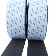 Extra Wide Black Hook and Loop Tape   1M Roll No Residue Self Adhesive for Trunk Liner, Shelf & Crafts