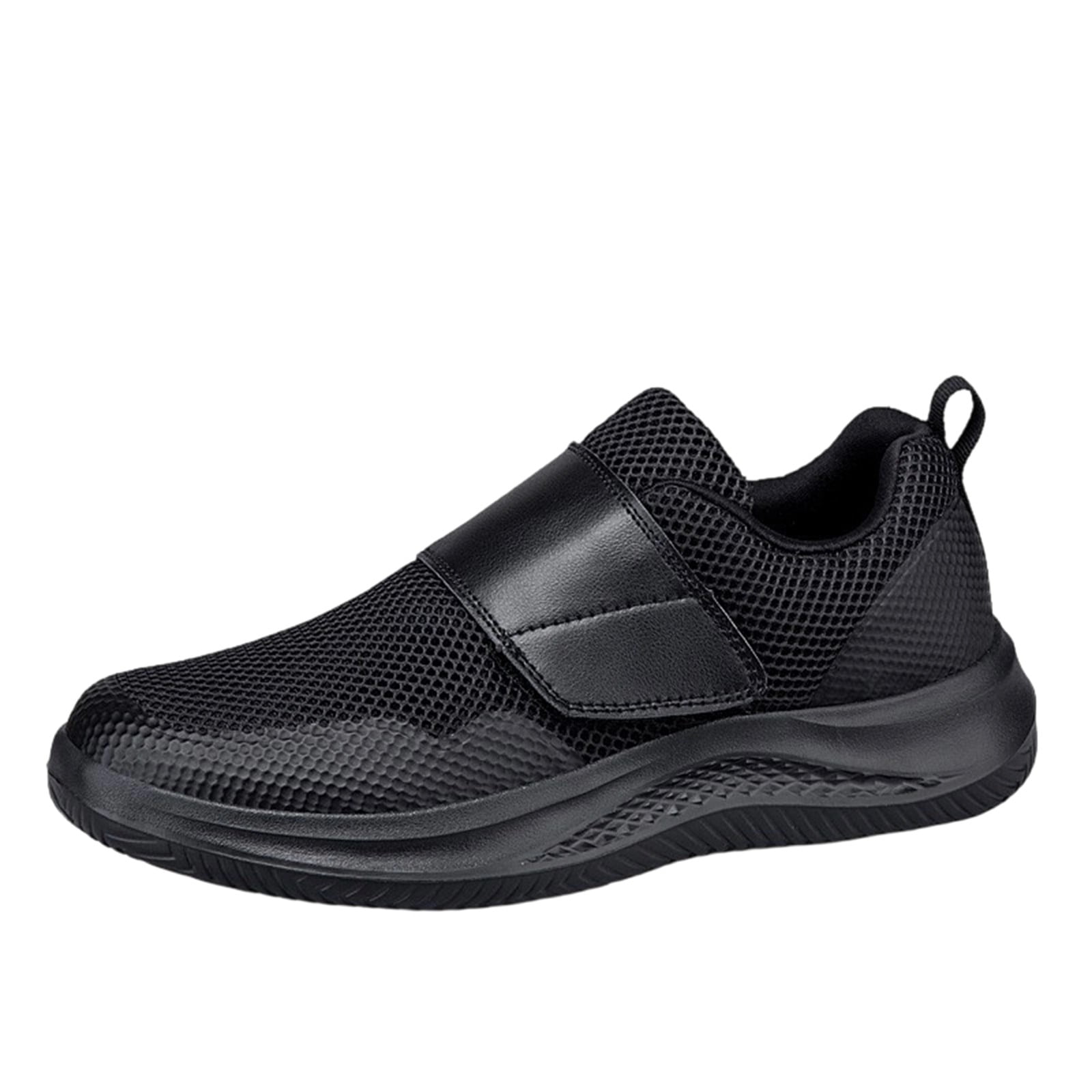 Extra Wide Breathable Men’s Casual Walking Shoes for Seniors with Arch ...