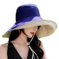 thumbnail image 1 of Extra Wide Brim Anti-UV Fisherman Women * Hat Summer Beach Sun Bucket Fo, 1 of 1