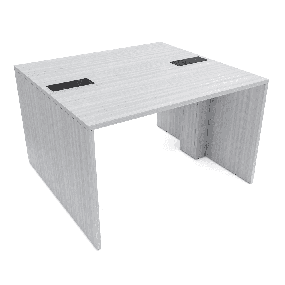 Extra Wide Collaboration Table | 2 Person Group Desk | 4x4 Laminate ...