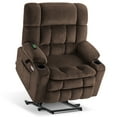 thumbnail image 1 of MCombo Oversized 27.2" Seat Width Dual Motor Power Recliner Lift Chair with Vibration and Heat for Height 5'3"-5'9", Infinite Position, 1 of 9