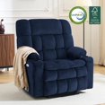 thumbnail image 1 of MCombo Oversized 27.2" Seat Width Dual Motor Power Recliner Lift Chair with Vibration and Heat for Height 5'3"-5'9", Infinite Position, 1 of 9