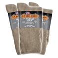 thumbnail image 1 of Extra Wide Medical Crew (Mid-Calf) Socks (3 Pairs) for Men and Women, Made in USA, Pick your size, Do not size up., 1 of 2