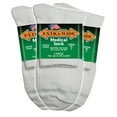 thumbnail image 1 of Extra Wide Medical Quarter (Diabetic) Socks (3 Pairs) for Men and Women, Made in USA, Pick your size, Do not size up., 1 of 2