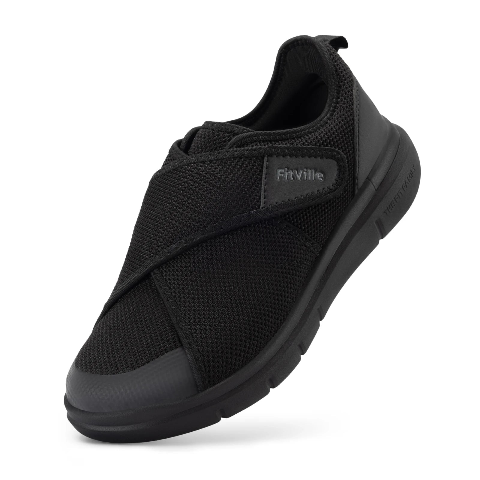 Extra Wide Men's Diabetic Shoes SlipOn Shoes for Swollen Feet