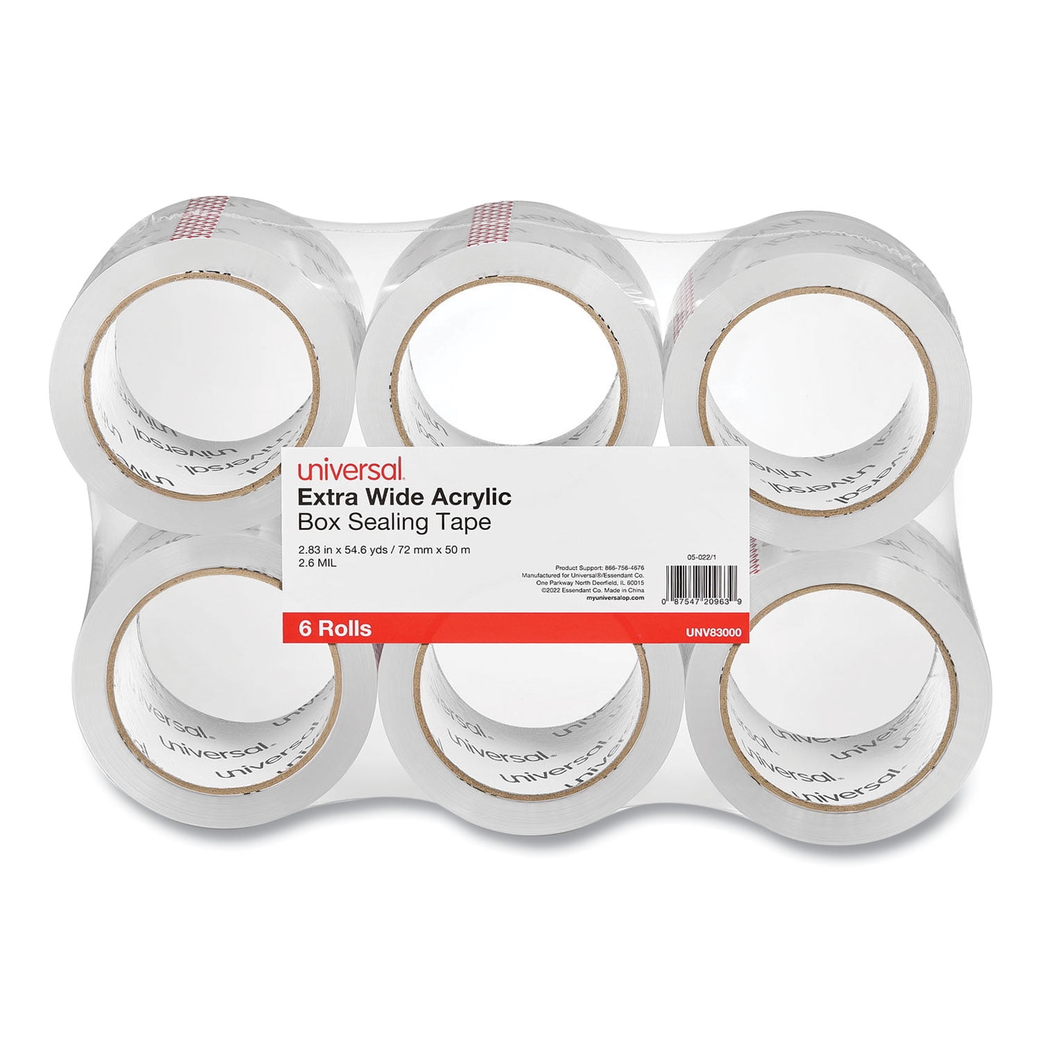 Extra-Wide Moving and Storage Packing Tape, 3 Extra-Wide Moving and Storage Packing Tape, 3
