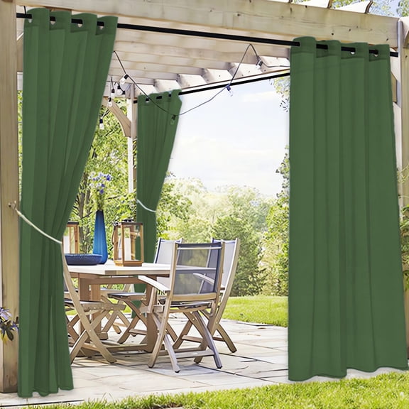 Extra Wide Outdoor Curtains Water Proof Mesh Screen Lightweight Window Screen Terrace Outdoor Pavilion Transparent Screen Curtain Outdoor Curtain for Patio Porch