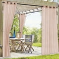 thumbnail image 1 of Extra Wide Outdoor Curtains Water Proof Mesh Screen Lightweight Window Screen Terrace Outdoor Pavilion Transparent Screen Curtain Outdoor Curtain for Patio Porch, 1 of 6