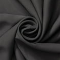 thumbnail image 1 of Extra Wide Polyester Chiffon (110”) Fabric - Black Sheer By The Yard, 1 of 1