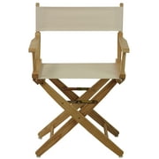 Extra-Wide Premium 18 in. Hardwoods Standard Height Directors Chair