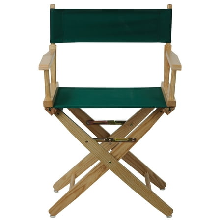Extra-Wide Premium 18 in. Hardwoods Standard Height Directors Chair