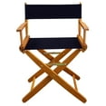 thumbnail image 1 of Extra-Wide Premium 18 in. Hardwoods Standard Height Directors Chair, 1 of 11