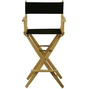 Extra-Wide Premium 30 in. Hardwoods Bar Height Directors Chair