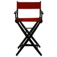 thumbnail image 1 of Extra-Wide Premium 30 in. Hardwoods Bar Height Directors Chair, 1 of 9