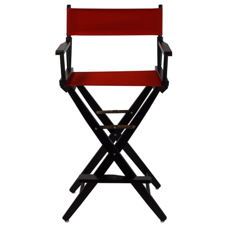 Extra-Wide Premium 30 in. Hardwoods Bar Height Directors Chair