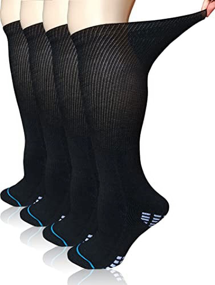 Extra Wide Socks For Bariatric Feet Knee High Diabetic Socks For Men