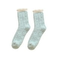 thumbnail image 1 of Extra Wide Socks for Women Show Socks Women Fuzzy Socks Slipper Socks Microfiber Sleeping Socks Soft Home Winter Socks For Women, 1 of 9