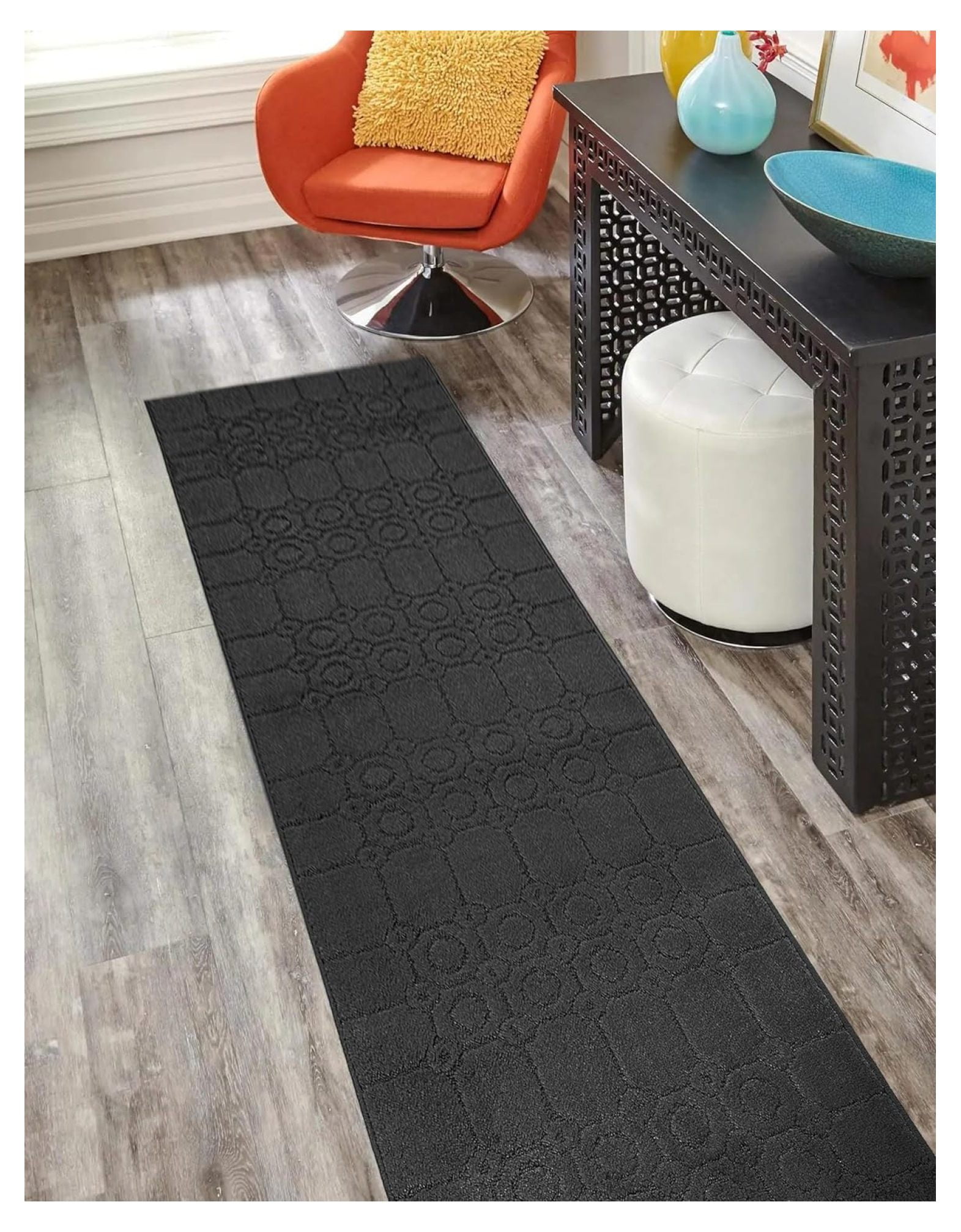 Extra Wide Width Indoor Floor Runner Rug Mat for Large Oversized