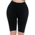 thumbnail image 1 of Extra Wide Womens Compression Shorts for Edema 20-30mmHg - Black, 3X-Large, 1 of 10