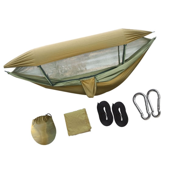 Extra fully open Air Hammock Featuring Reinforced Straps And Shade Canopy For preeminent Comfort
