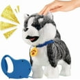 thumbnail image 1 of Extra large Lifelike Robot Dog – Toy for KidsFeaturing Touch Sensing, Voice Mimicry, Realistic Licking Motion, Leash & Remote Control | Crafted with Soft Fur |USB charging（Style C  1 PCS） ﻿ ﻿, 1 of 7