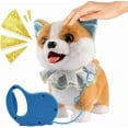 thumbnail image 1 of Extra large Lifelike Robot Dog ToyInteractive Robot with Touch Sensing, Voice Mimicry, Licking Motion, Soft Fur, USB charging | Perfect for Kids（Style D  1 PCS）, 1 of 7