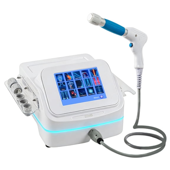 Extracorporeal Shock Wave Therapy (ESWT) Machine for Joint & Muscle Pain Relief, Non-Invasive Muscle and Bone Tissue Regeneration, Painless Treatment, No Side Effects