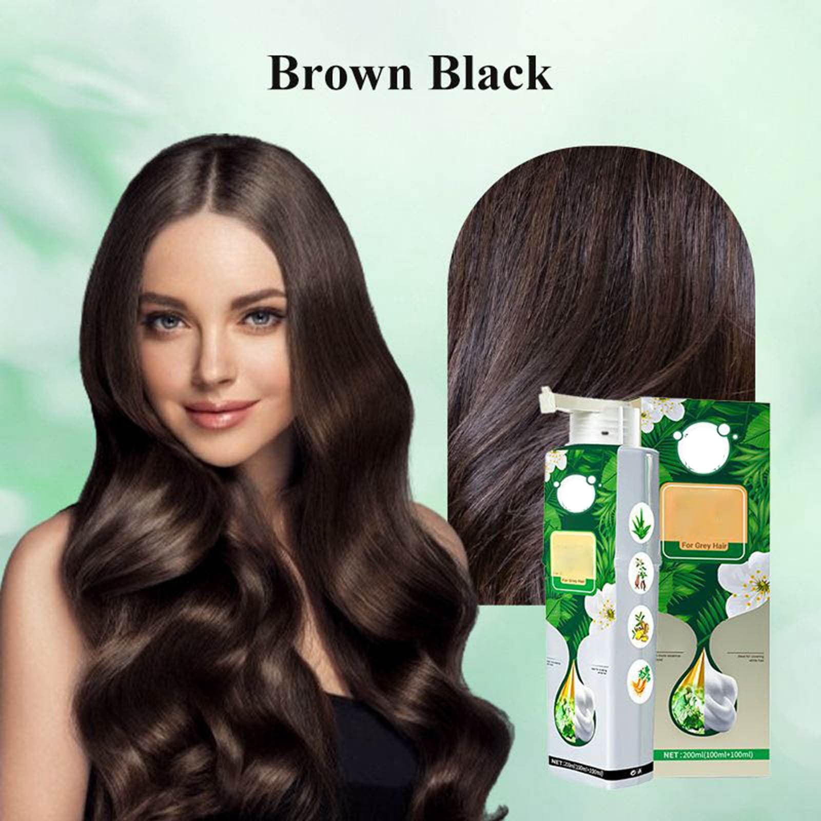 Extract For Grey Hair Color Bubble Dye Bubble Hair Dye Shampoo Dyeing ...