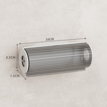 Extraction Trash Bags Storage Box Large Capacity Garbage Bag Container Kitchen (White)