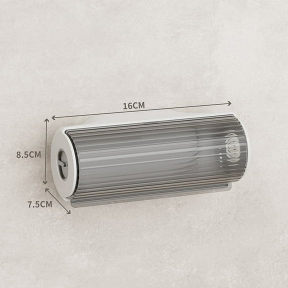 Extraction Trash Bags Storage Box Large Capacity Garbage Bag Container Kitchen (White)