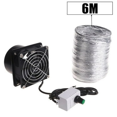 Extractor Exhaust Fan Ventilation Pipe Fan for Bathroom Toilet Kitchen Wall Window USB Adjustable Speed Fan Exhaust Tube
