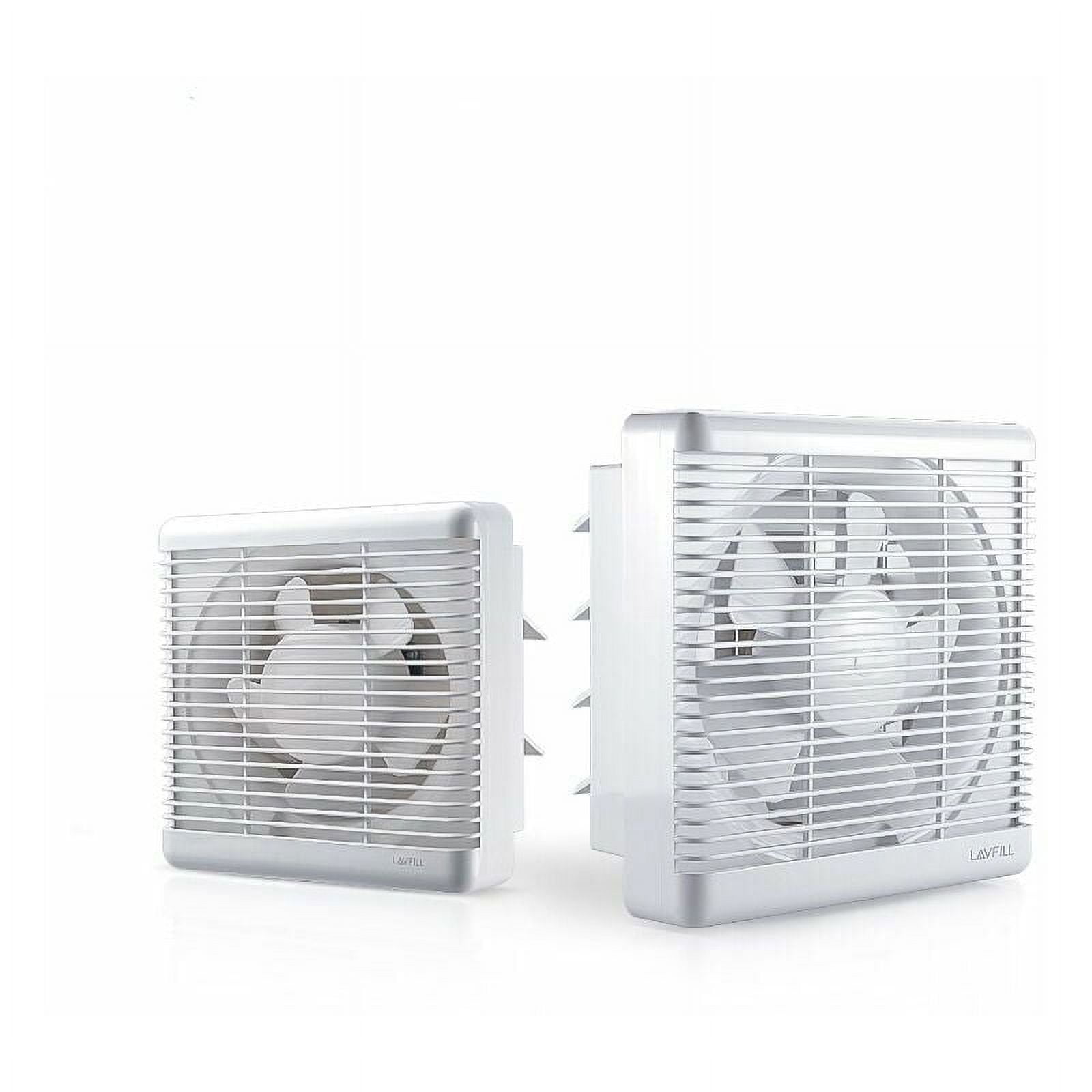 Extractor Fan, One-way Air Pressure Extractor Fan, Quiet Extractor Fan for Bathroom, Kitchen, Attic, Window, Garage, 8in,30W