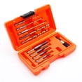 thumbnail image 1 of Extractor Screw Set Broken Studs Removal 10 Pieces Extractor Easy Storage One-handed Bit Exchange Quick-release Chuck, 1 of 12