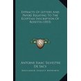 thumbnail image 1 of Extracts of Letters and Papers Relating to the Egyptian Inscription of Rosetta (1815) Paperback, 1 of 1