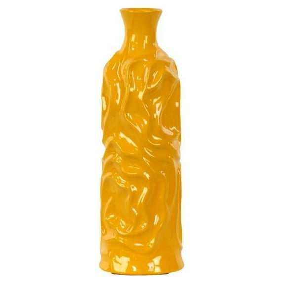 Extraordinary Ceramic Vase Amber