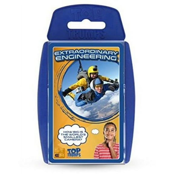 Extraordinary Engineering Top Trumps Playing Card Game