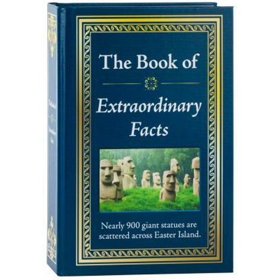 Pre-Owned The Book of Extraordinary Facts: Big Book of Pop Culture, History, Crime & Weird Trivia Hardcover Gift for Trivia Buffs, Curious Minds, Adults, Dad & (Hardcover) 1450853951 9781450853958