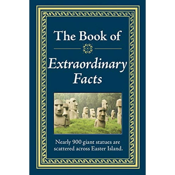 Pre-Owned The Book of Extraordinary Facts: Big Book of Pop Culture, History, Crime & Weird Trivia Hardcover Gift for Trivia Buffs, Curious Minds, Adults, Dad & (Hardcover) 1450853951 9781450853958
