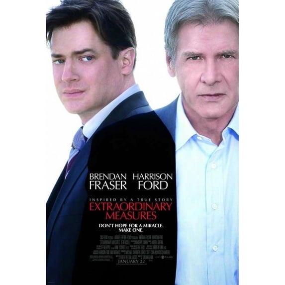 Extraordinary Measures Movie Poster (11 x 17)