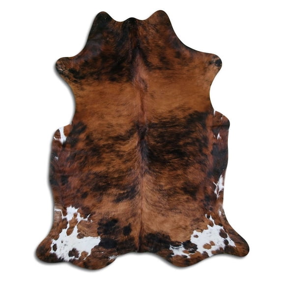 Extraordinary NATURAL cowhide rugs for sale MEDIUM BRINDLE rug