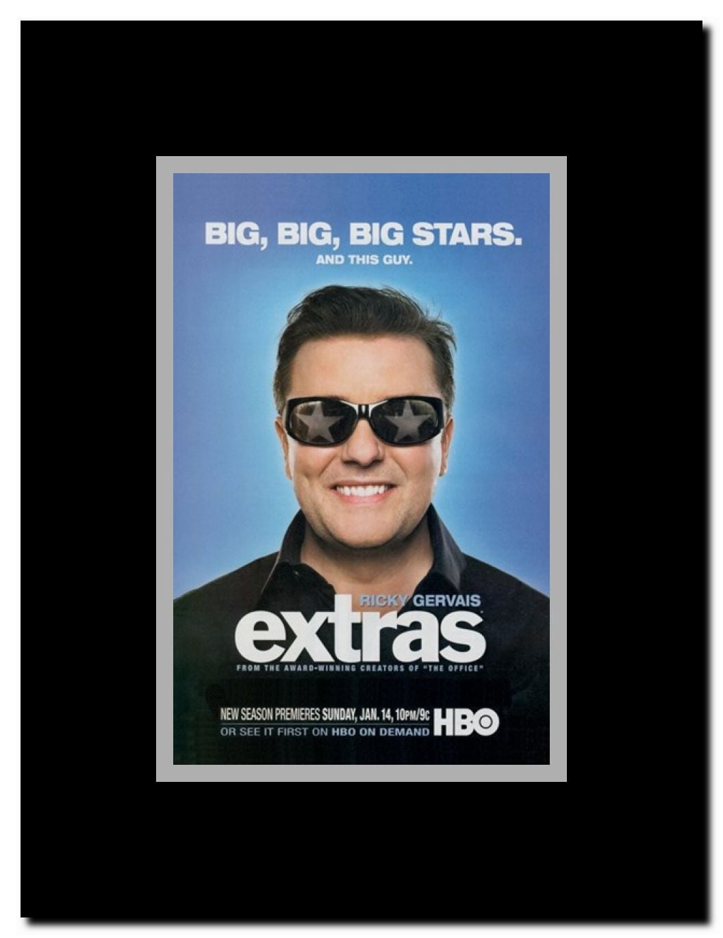 Extras Framed Movie Poster