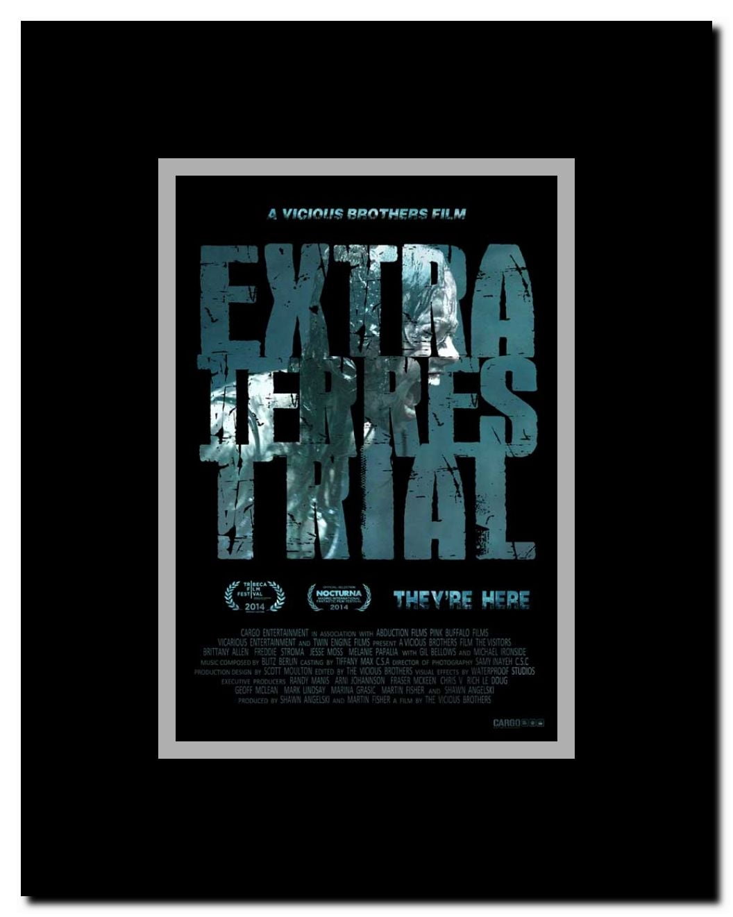 Extraterrestrial Framed Movie Poster