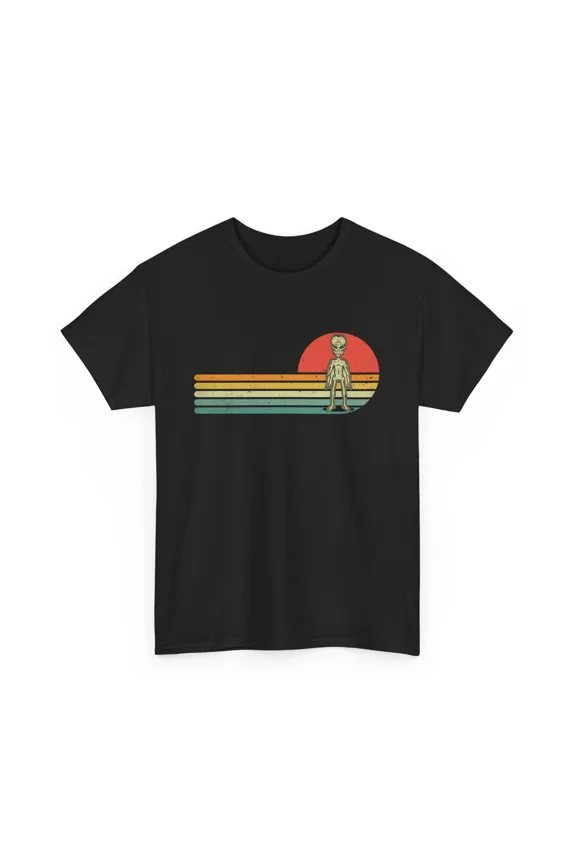 Extraterrestrial Graphic Tee | UFO Alien Shirt for Sci-Fi Lovers
