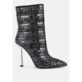 thumbnail image 1 of Extravagance Mirror Embellished Stiletto Boots, 1 of 5