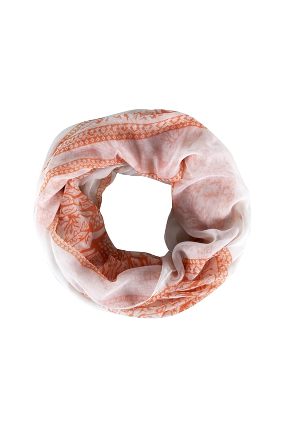 Extravagant Animal Print Deer Print Nature Design Loop Scarf Wrap
