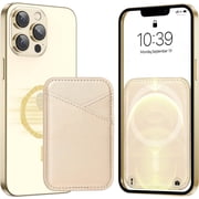 ExtreLife Magnetic Wallet, Ultra-Thin Magnetic Phone Wallet, Vegan Leather Magnetic Phone Wallet Card Holder Compatible for iPhone 17/16/15/14/13/12 Series