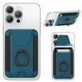 thumbnail image 1 of ExtreLife Magsafe Wallet with Grip Phone Stand, Magnetic Leather Card Holder Compatible for iPhone 16/15/14/13/12 Series, Fit 6 Cards, RFID Blocking, 1 of 10
