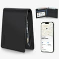 thumbnail image 1 of ExtreLife Smart Wallet for Men, Built in Tracker with Apple Find My (iOS Only), Leather Classic Bifold Wallets Card Holder with Cash Pocket, RFID Blocking, 1 of 10
