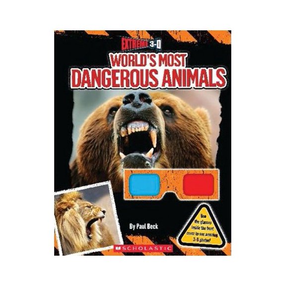 Pre-Owned Extreme 3-D World's Most Dangerous Animals (Hardcover) 0545424917 9780545424912